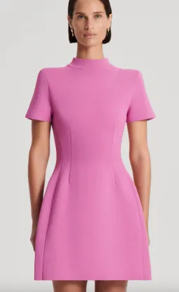Scanlan Theodore Crepe Knit Peplum Dress AU 8 for rent on The Volte - image 2