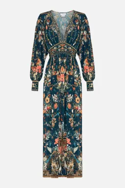 Camilla V Neck Waisted Jersey Dress AU 10 for rent on The Volte - image 3