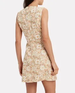Zimmermann Zippy Lace Mini Dress Floral Size 1/Au 10  for rent on The Volte - image 3