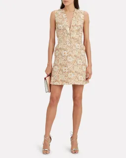 Zimmermann Zippy Lace Mini Dress Floral Size 1/Au 10  for rent on The Volte - image 1