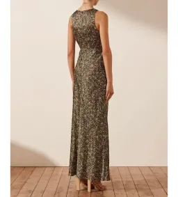 Shona Joy Avriel Cut Out Front Maxi Dress Multi Floral Size AU 8 for rent on The Volte - image 3