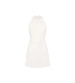 Rebecca Vallance Therese Bow Mini Dress White Size 6 for rent on The Volte - image 5