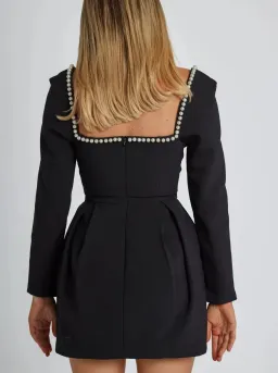 Odd Muse Ultimate Muse Pearl Dress Black Size XL / AU 14 for rent on The Volte - image 3