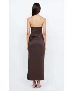 Bec & Bridge Jones Strapless Maxi Dress Cocoa Size AU 10  for rent on The Volte - image 4