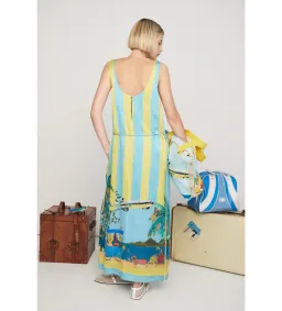 Alemais All Aboard Sleeveless Midi Dress Multi Size 8 for rent on The Volte - image 2