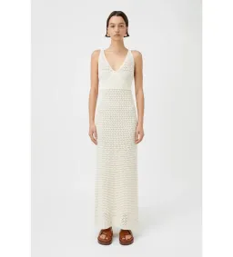 Camilla and Marc Lapis Midi Dress in Cream Size M/AU 12 for rent on The Volte - image 1