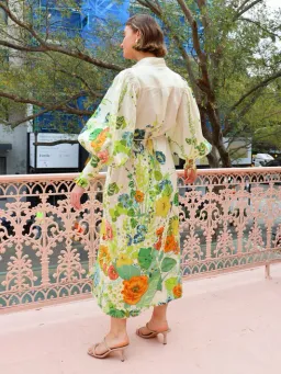 Alemais Constance Midi Shirtdress Floral Size 14 for rent on The Volte - image 2