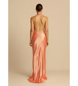 Arcina Ori Gaia Dress Papaya  Size 8  for rent on The Volte - image 3