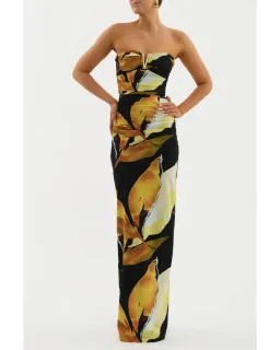 Rebecca Vallance Petals Of Paradise Gown Print Size AU 10 for rent on The Volte - image 1