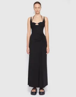 Jonathan Simkhai Naomi Midi Dress Size US 6 / AU 10 for rent on The Volte - image 1