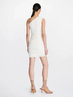 Dion Lee Barball Rope Asymmetric Dress Ivory Size 8 for rent on The Volte - image 3