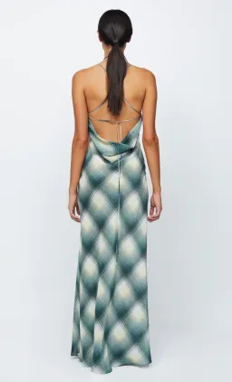 Bec & Bridge Edie Split Maxi Dress in Teal Size 8 for rent on The Volte - image 2