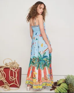Alemais  All Aboard Sundress Print Size 10 for rent on The Volte - image 3