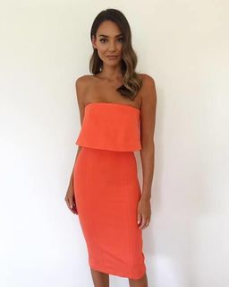 Kookai Selina Dress - Coralie  for rent on The Volte - image 1