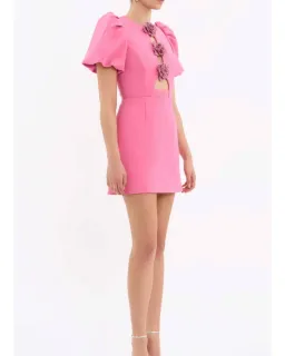 Rebecca Vallance Aubree Flower Mini Pink Size AU 10 for rent on The Volte - image 2