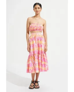 Steele Malibu Sans Set in Hypno Gingham Size AU 10 for rent on The Volte - image 2