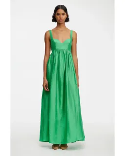 Acler Sandgate Maxi Dress in Shamrock Size AU 12 for rent on The Volte - image 1