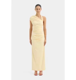 Sir The Label Giacomo Dress in Butter Size 3 / AU 12 for rent on The Volte - image 1