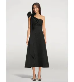 Rachel Gilbert Emiliano Malea Dress Black Size 10  for rent on The Volte - image 1