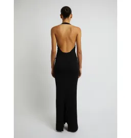 Christopher Esber Tailored Sloped Halter Dress In Black Size AU 10 for rent on The Volte - image 2