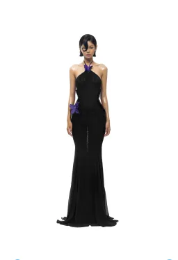 Huelly Rose Darya Dress Black Size S / AU 8 for rent on The Volte - image 1