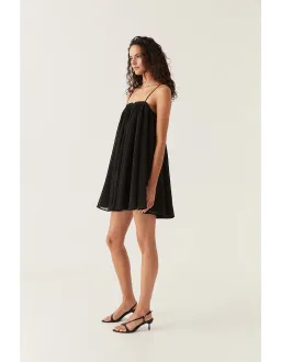 Aje Filigree Sweetheart Mini Dress Black Size 8 for rent on The Volte - image 4