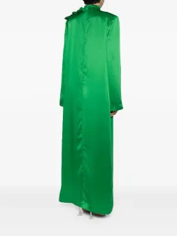 Rachel Gilbert Rosy Full Length Gown Emerald Size 12 for rent on The Volte - image 3