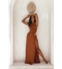 Sonya Moda Shimmer in Bronze  Size 16  for rent on The Volte - image 1