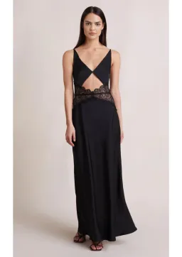 Bec & Bridge Camille Maxi Dress Black Size 8 for rent on The Volte - image 1
