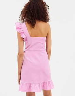 J Crew One Shoulder Ruffle Dress for rent on The Volte - image 3