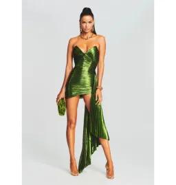 Retrofete Daniele Dress Lime Size S / AU 8 for rent on The Volte - image 1