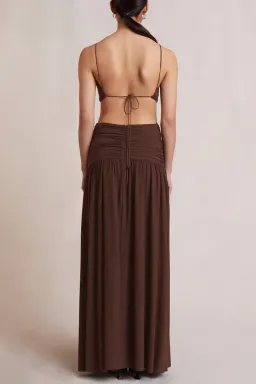  Bec & Bridge Minx Midi Dress Copper Size 10 for rent on The Volte - image 2