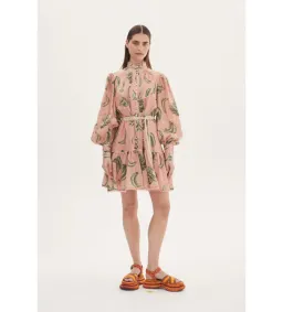 Alemais Bananarama Mini Dress Pink Size 12 for rent on The Volte - image 1