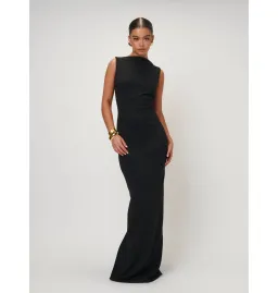 Effie Kats Verona Gown Black Size M / AU 10 for rent on The Volte - image 1
