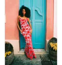 Rat & Boa Athena Dress Red Size AU 10 for rent on The Volte - image 1