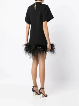Rachel Gilbert Rita Mini Dress Black Size M / AU 12 for rent on The Volte - image 3