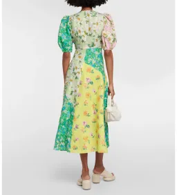 Alemais Kenzie Midi Dress Multi/Floral Size 14 for rent on The Volte - image 3