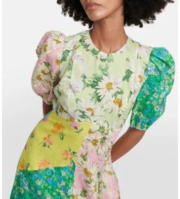 Alemais Kenzie Midi Dress Multi/Floral Size 14 for rent on The Volte - image 2