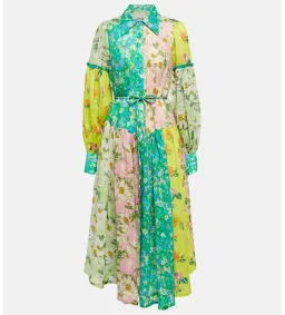 Alemais Kenzie Shirtdress Multi/Floral Size 16 for rent on The Volte - image 3