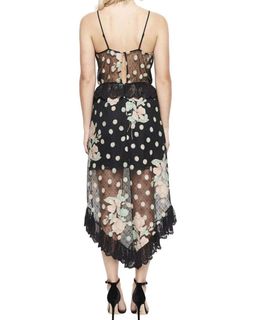 We Are Golden Dress in Spot the Dot Black for rent on The Volte - image 2