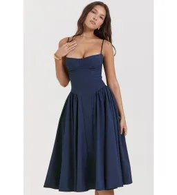 House Of CB Samaria Dress Navy Size S/Au 8 for rent on The Volte - image 3