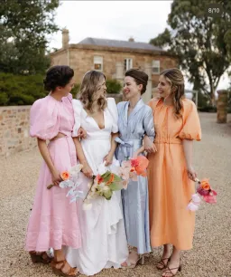 AJE Cosmos Hudson Midi Dress - SHINY SKY BLUE SIZE 14 for rent on The Volte - image 2