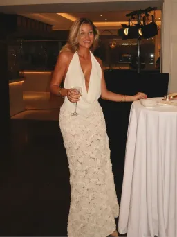 Arcina Ori Adriana Dress White Size AU 8 for rent on The Volte - image 1