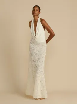 Arcina Ori Adriana Dress White Size AU 8 for rent on The Volte - image 2