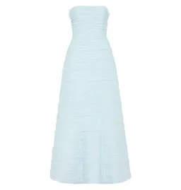 Aje Soundscape Maxi Dress Baby Blue Size AU 10 for rent on The Volte - image 4