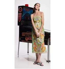 Alemais Pinball Bodice Dress Print Size AU 8 for rent on The Volte - image 1
