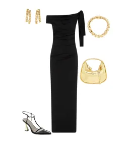 Sir the Label The Dahlia Gown in Black Size 2 /Au 10  for rent on The Volte - image 4