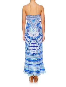 Camilla Throwing Shade Long Wrap Dress Size 8 for rent on The Volte - image 2