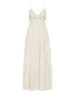 Aje Idyllic Strappy Sequin Dress White Size 8 for rent on The Volte - image 2