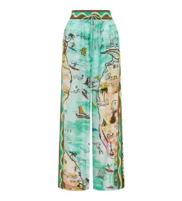 Alemais Swell Shirt and Pant Set Print Size 8 for rent on The Volte - image 4